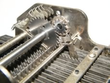 Partial print wheel layshaft assembly, click image for a larger version